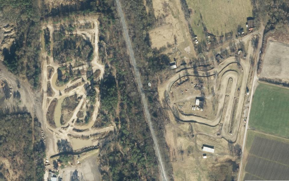 Hoope Park seen from above