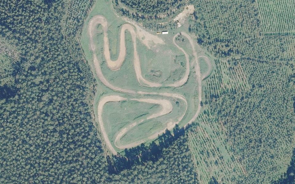 Green Summer Cedeira seen from above