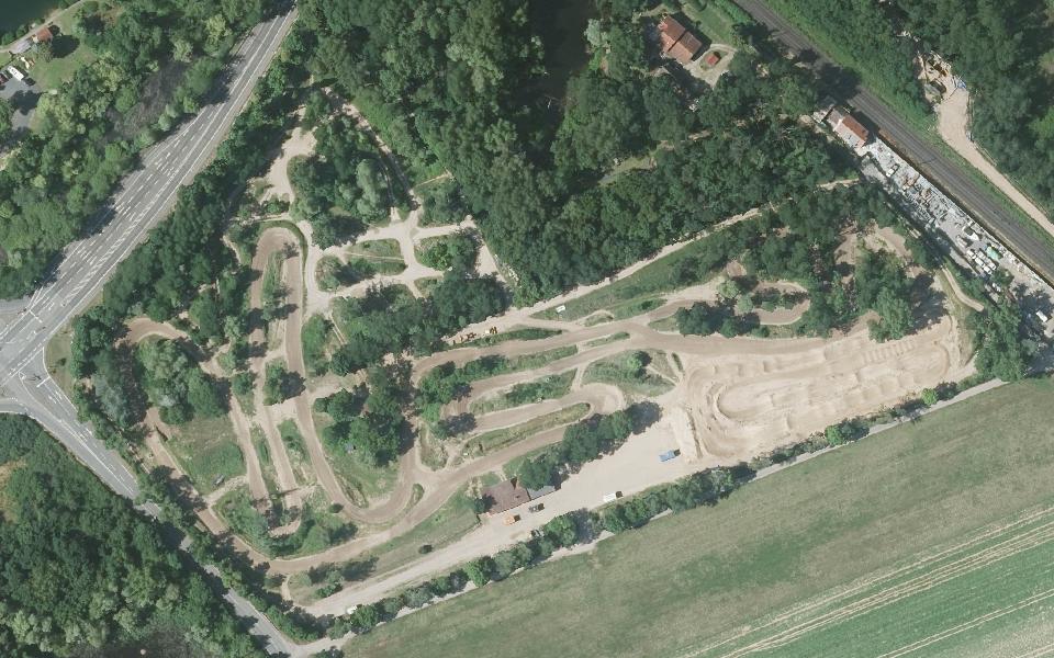 Motor Sport Club Bauschheim seen from above