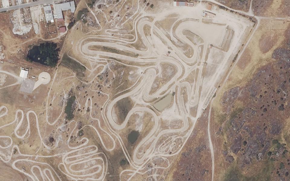 Circuito Motocross Las Arenas vu du ciel