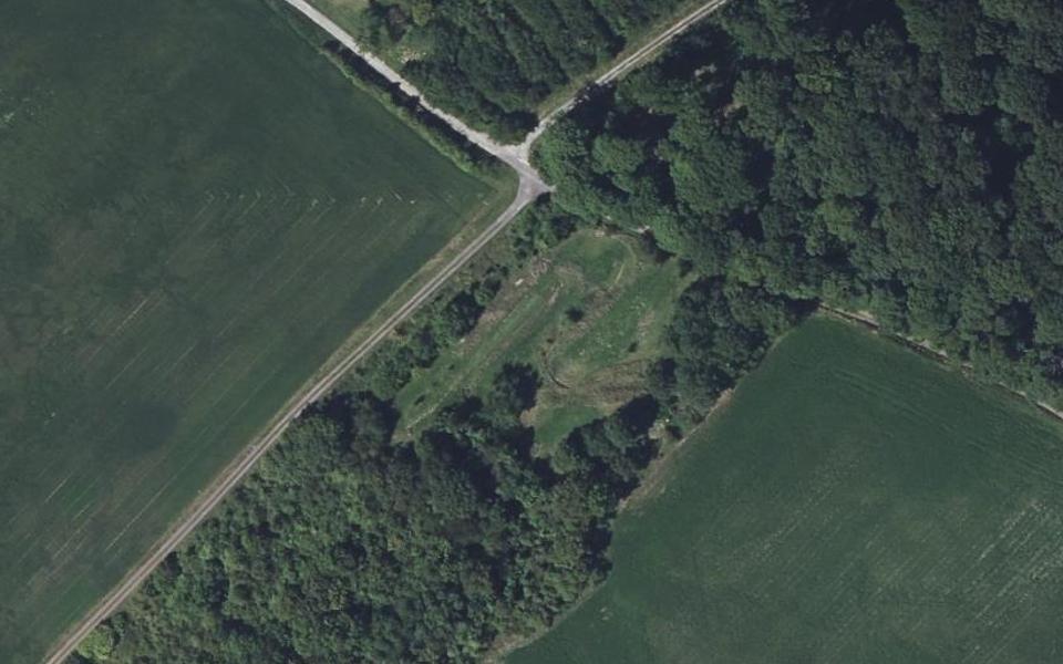 Rémelfang motocross track seen from above