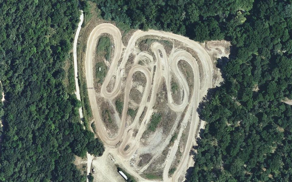 Circuit d'Amer vu du ciel