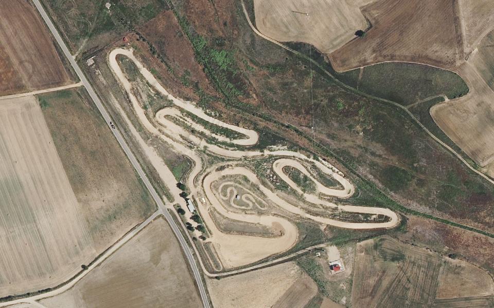 Circuito motocross MX Geria vu du ciel