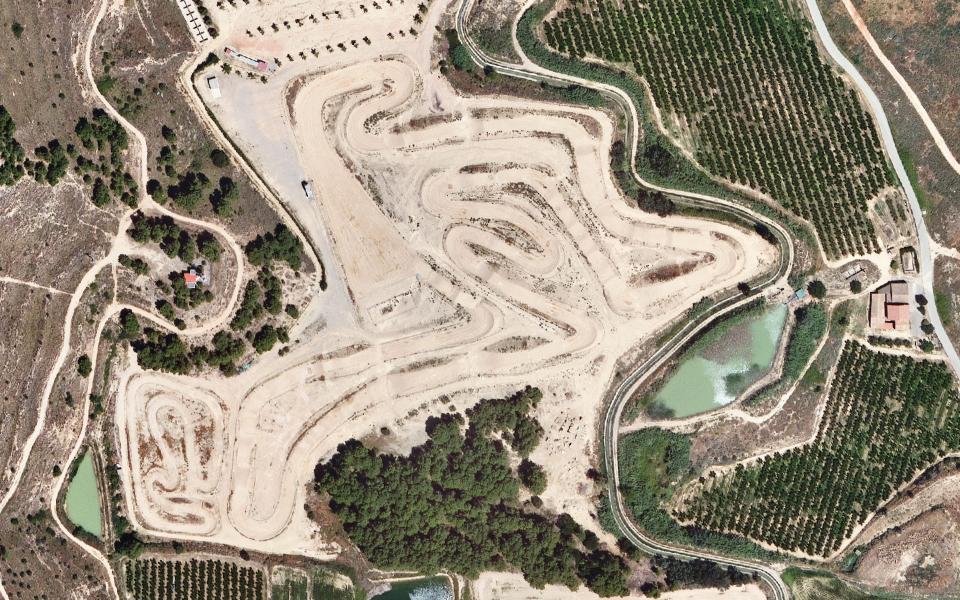 Circuit MX Almenar seen from above