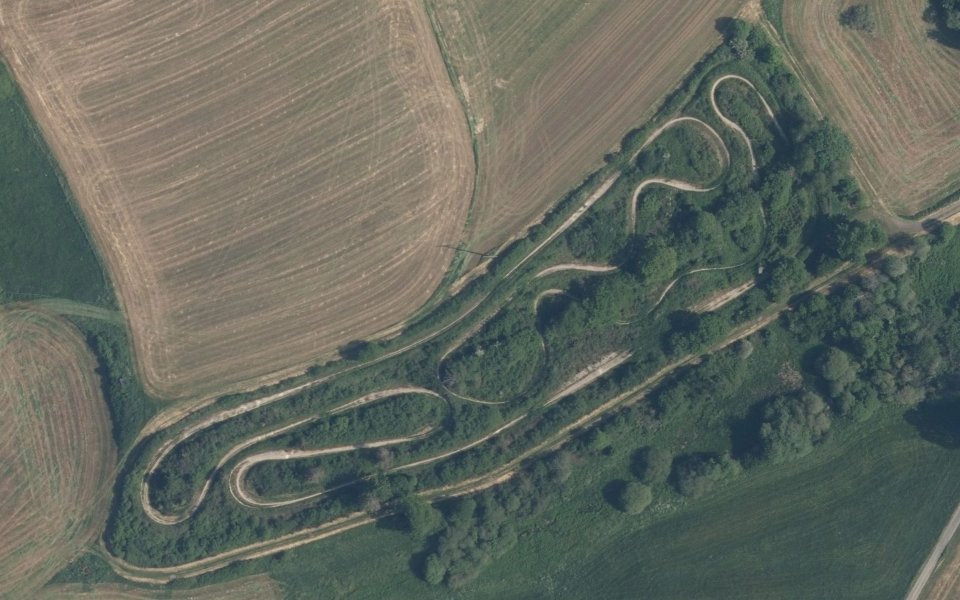 Motocross-Strecke Urschmitt vu du ciel