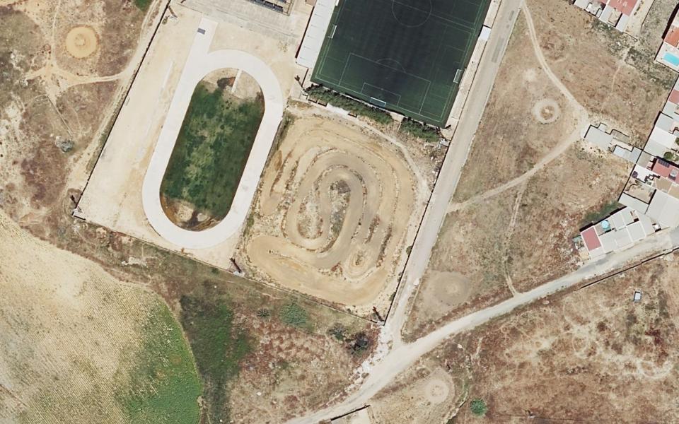 Circuíto Municipal El Pinchazo seen from above