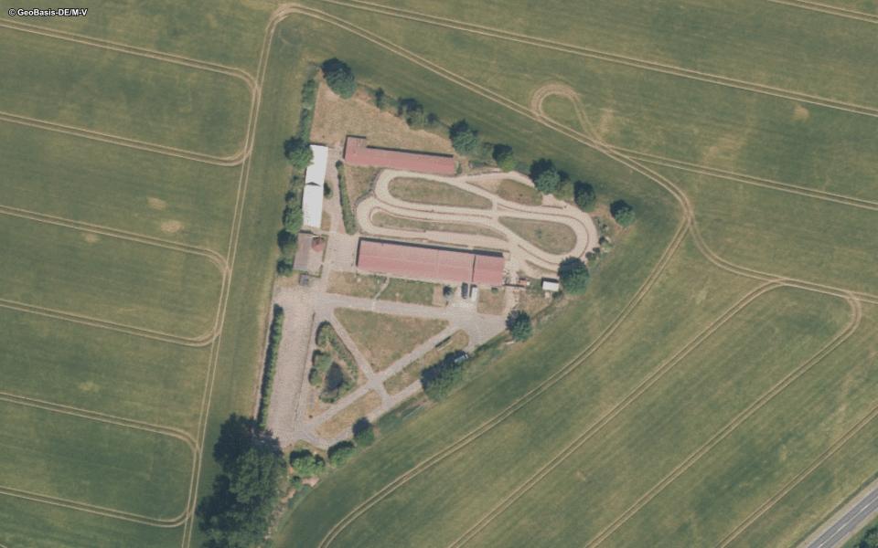 Motorsportzentrum Kemnitz-Neuendorf seen from above