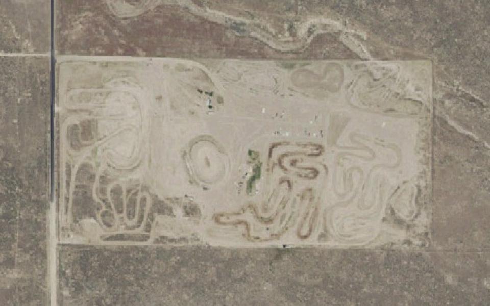 Skyline MX Park & Events Center seen from above