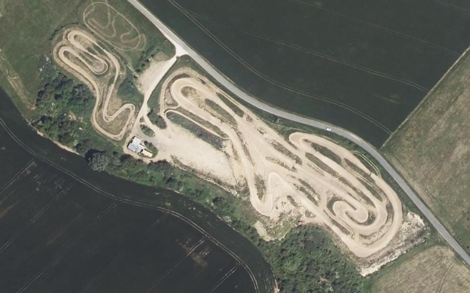 Circuit Robert Rivard vu du ciel