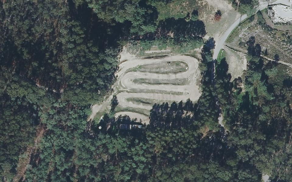 Circuito Supercross Abelleira vu du ciel