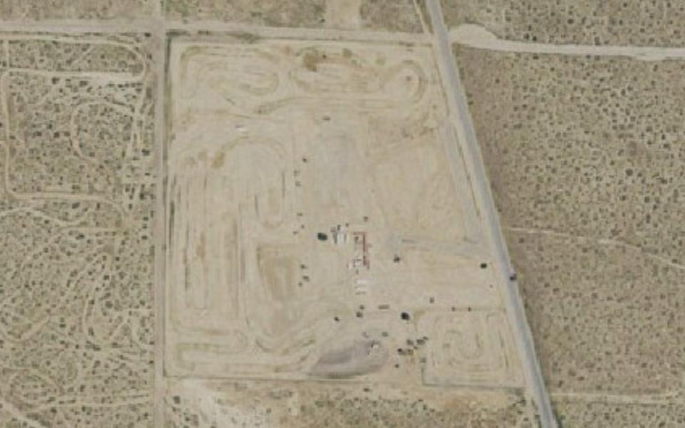 Sunrise Motorcycle Park seen from above