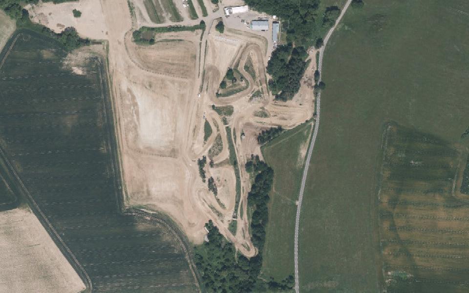 Motokrosová dráha vu du ciel