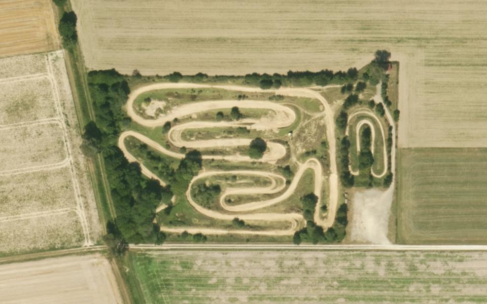 MSC Wiesenbach seen from above