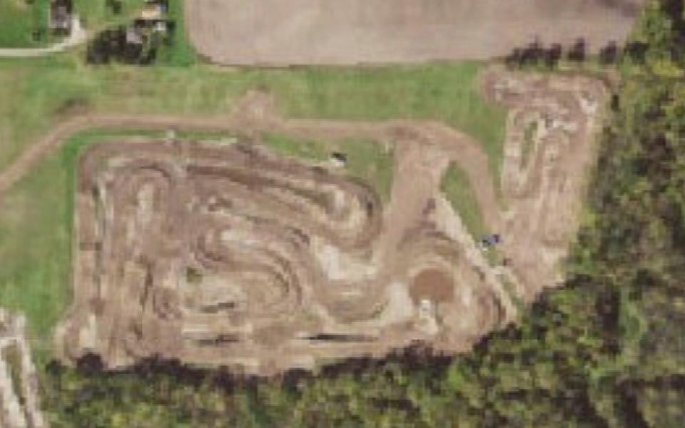 Brooks International Speedway vu du ciel