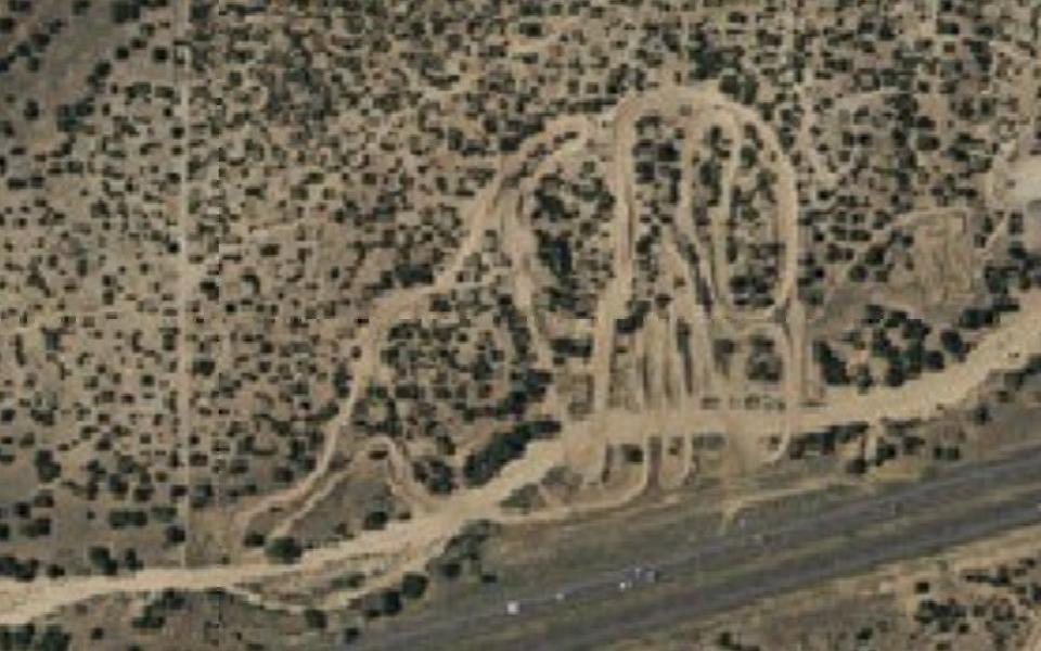 Buckman Track ATV/MX Park vu du ciel