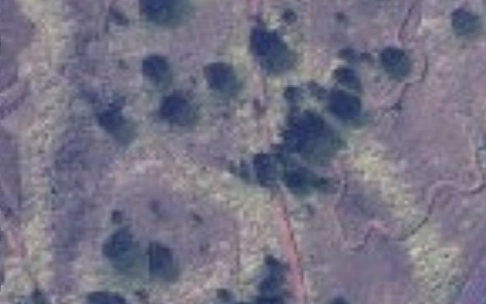 Omao Motocross Track seen from above
