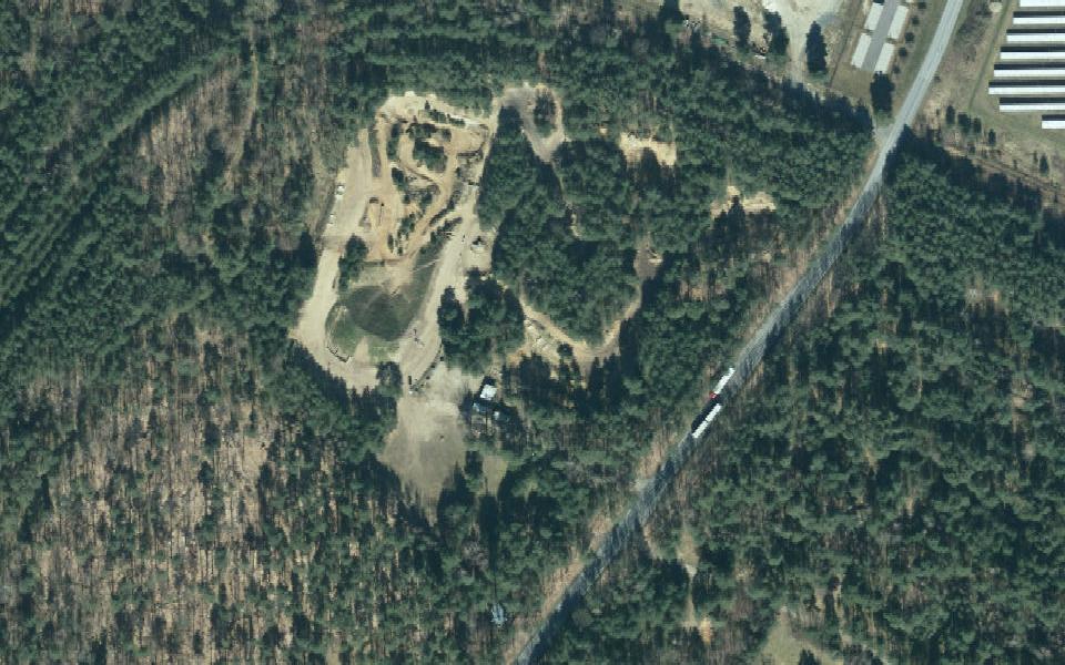 Quad-Point Schwepnitz e.V. seen from above