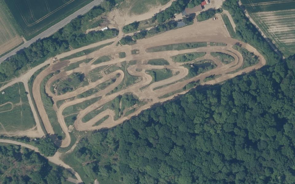 AMC Langgöns seen from above