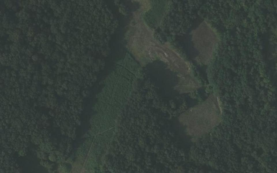 Terrain de motocross du Douhet vu du ciel