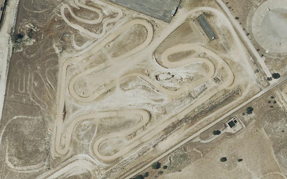 Circuito de Motocross San Martín MX Ranch seen from above
