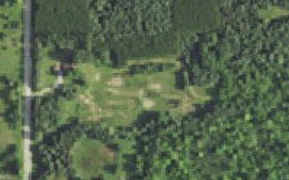 Terrain de motocross de Bemidji vu du ciel