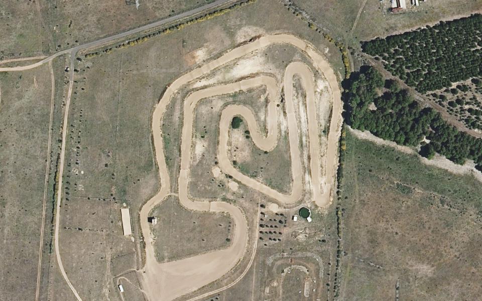 Circuito del Rebollar vu du ciel