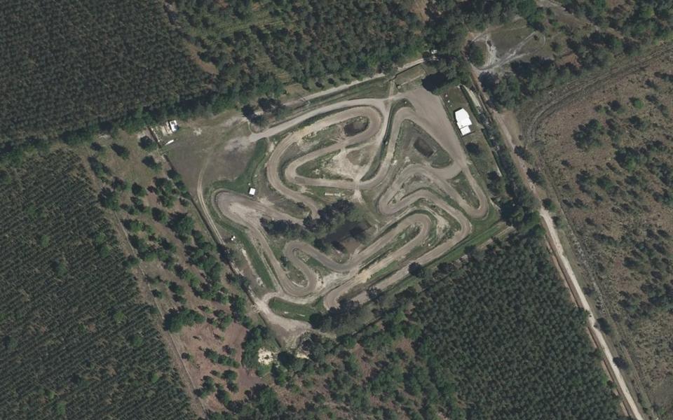 Moto Club Les Galipes seen from above
