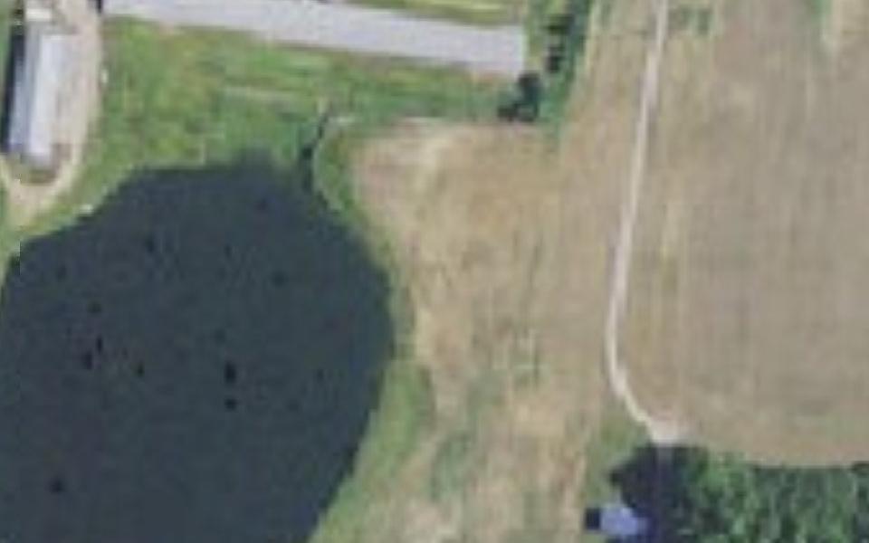Dixon motocross track seen from above