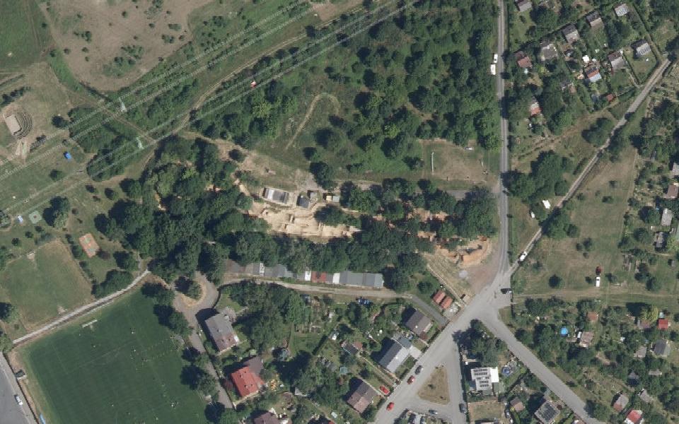 Dirty Suchdol seen from above
