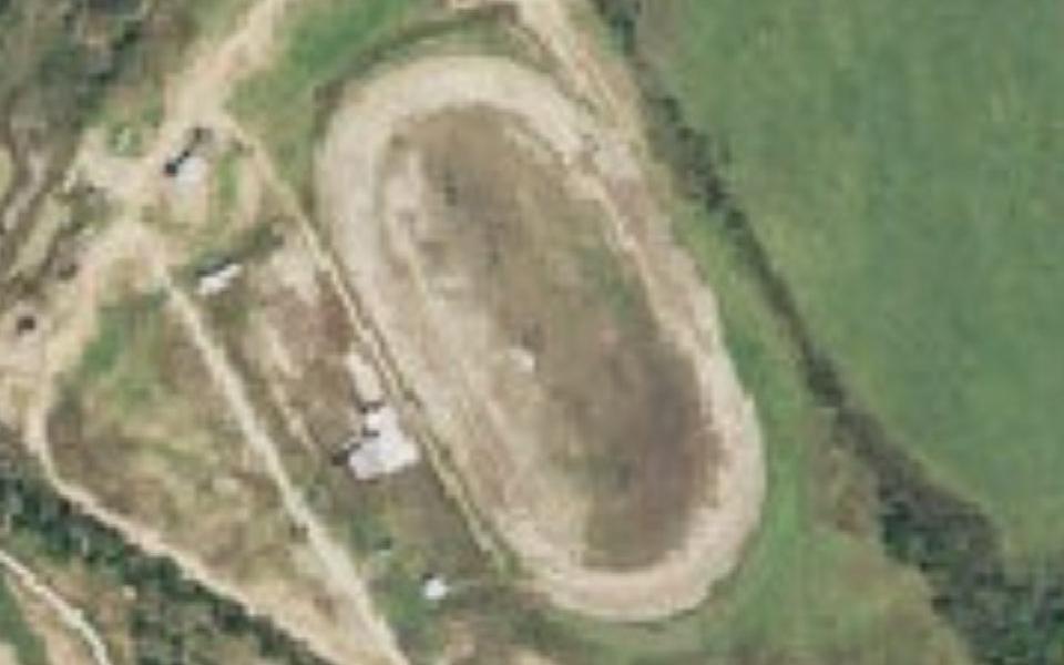 281 Speedway vu du ciel