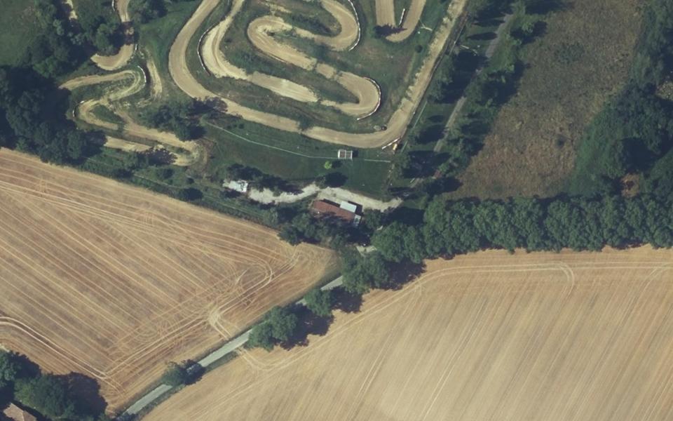 Moto-club du Lauragais seen from above