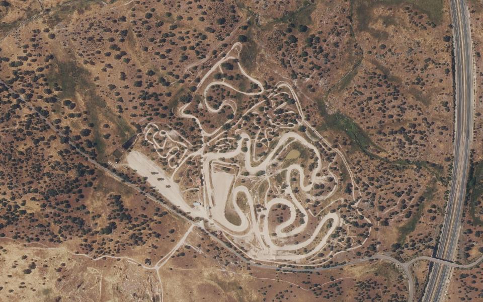Circuito de Moto Cross Royanejos vu du ciel
