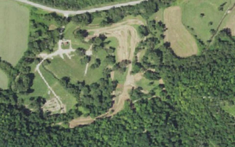 Meadow Valley Motocross seen from above