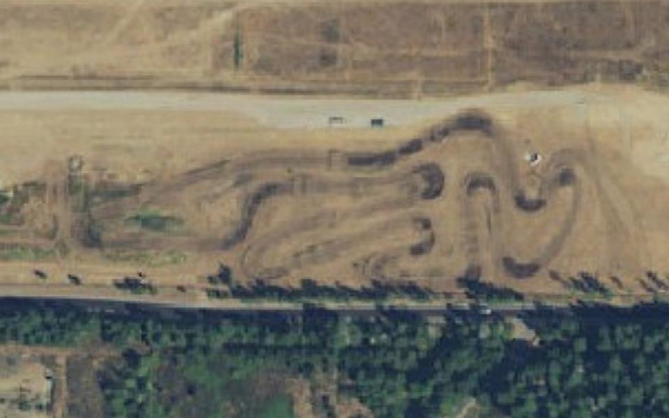 Road Course seen from above
