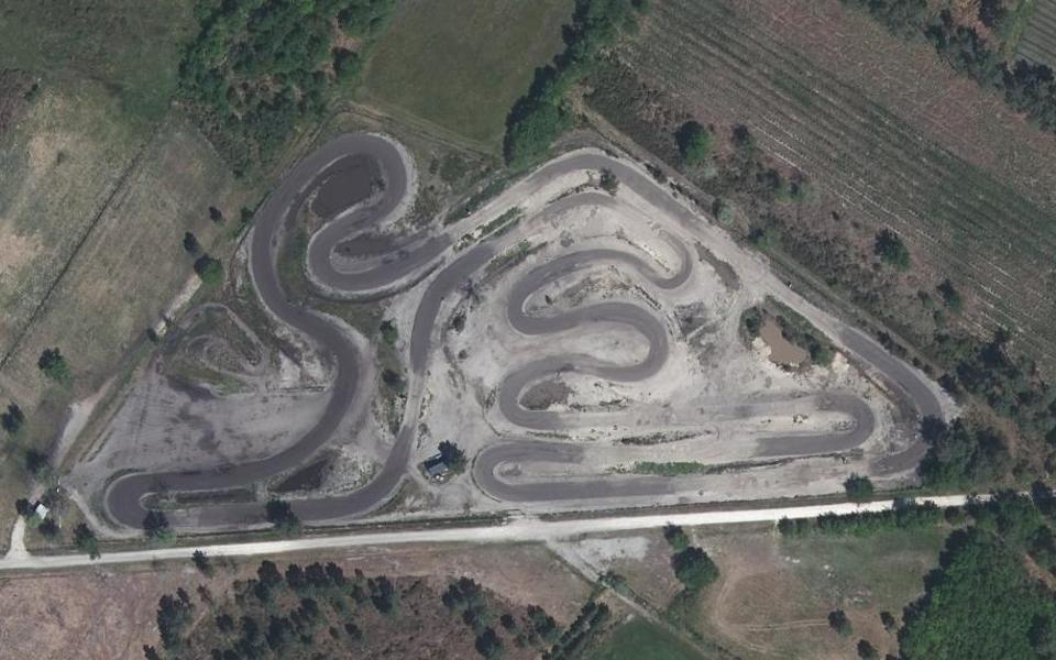 MX Moto Club 33 - Terrain de Marcillac vu du ciel