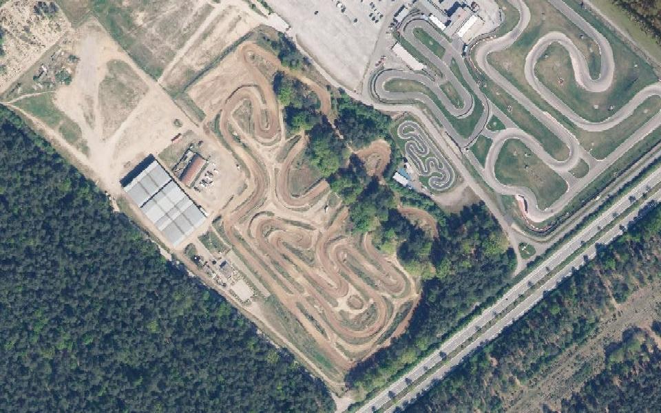 MX Circuit Horensbergdam vu du ciel