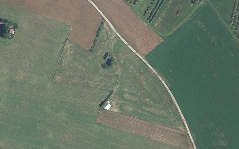 Vernosc-lès-Annonay motocross track seen from above