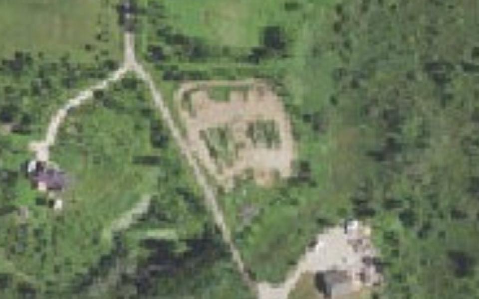 Newburg motocross track seen from above