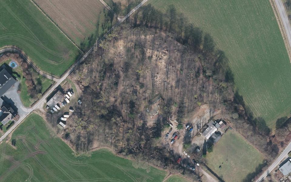 MSIG Gressenich seen from above