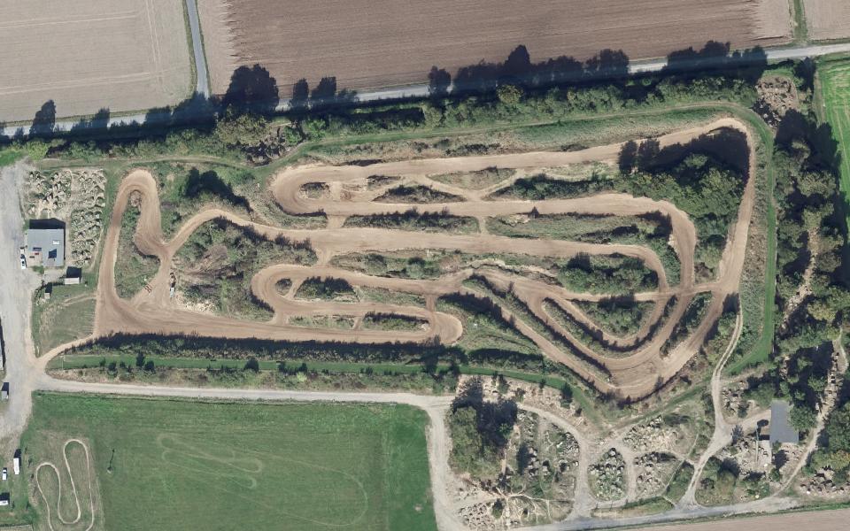 Motor Sport Club Werl seen from above