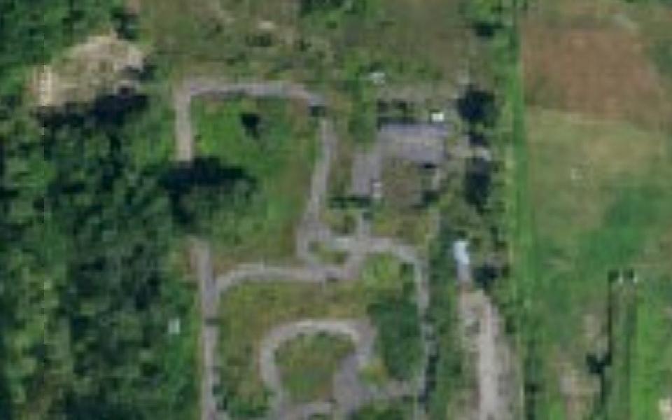 Terrain de motocross d’Oakfield vu du ciel