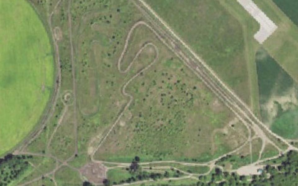 OHM Track seen from above