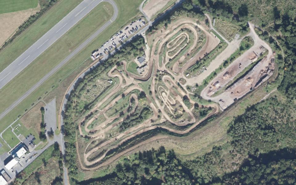 Motocrossclub-Vosswinkel seen from above